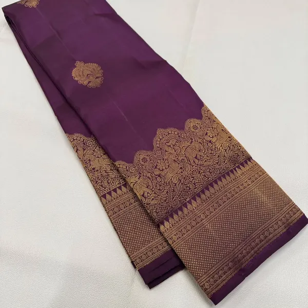 Banarasi_Soft_Silk_WINE_Premium-Fancy_Saree_With_Blouse_For_Women