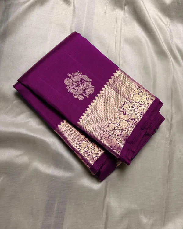 Banarasi_Soft_Silk_WINE_Premium-Fancy_Saree_With_Blouse_For_Women