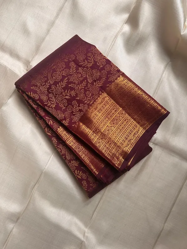 Banarasi_Soft_Silk_WINE_Premium-Fancy_Saree_With_Blouse_For_Women