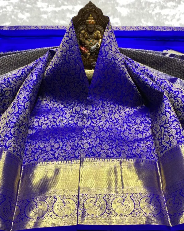 Banarasi_Soft_Silk_BLUE_Premium-Fancy_Saree_With_Blouse_For_Women