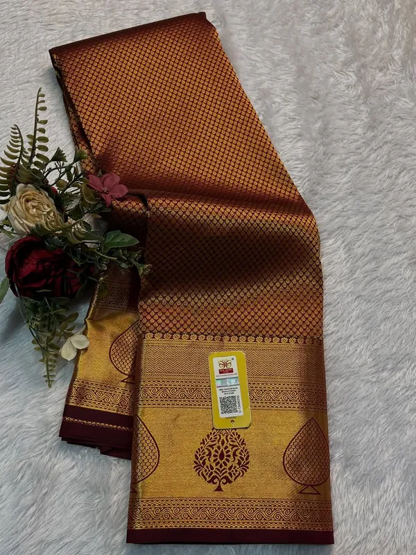 Banarasi_Soft_Silk_MAROON_Premium-Fancy_Saree_With_Blouse_For_Women