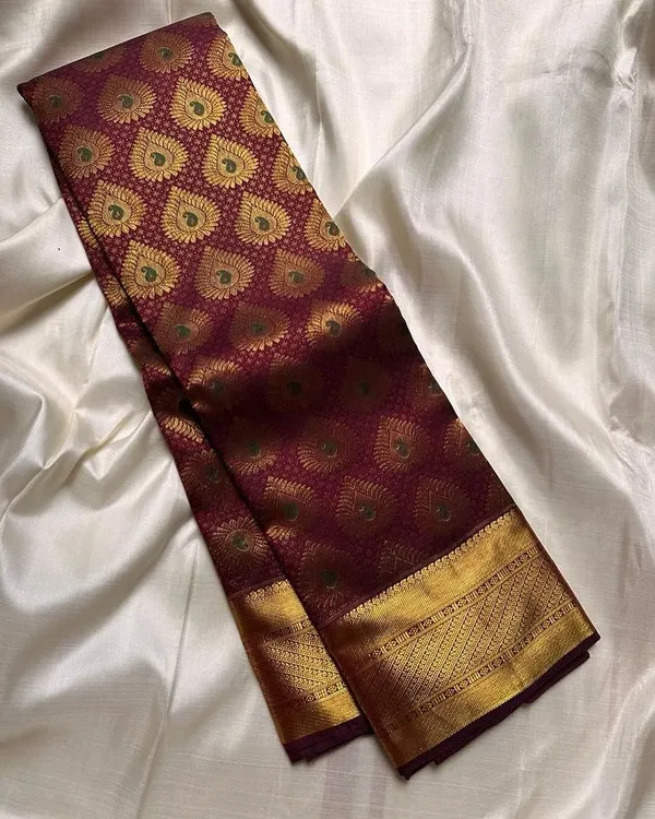 Banarasi_Soft_Silk_MAROON_Premium-Fancy_Saree_With_Blouse_For_Women