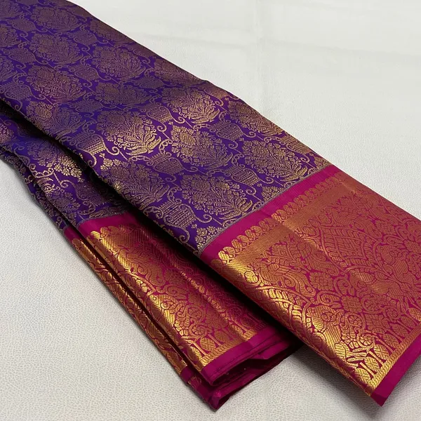 Banarasi_Soft_Silk_WINE-RANI_Premium-Fancy_Saree_With_Blouse_For_Women