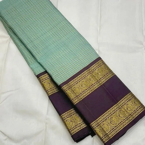 Banarasi_Soft_Silk_LIGHT-GREEN_Premium-Fancy_Saree_With_Blouse_For_Women