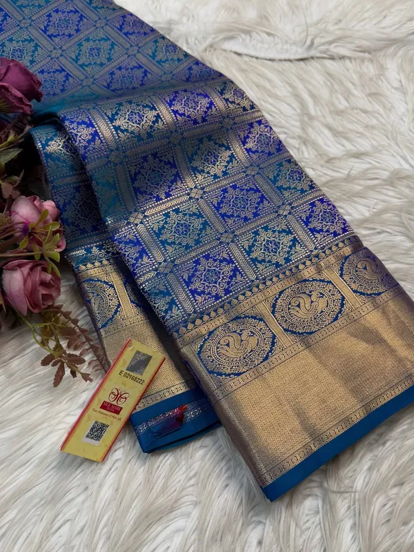 Banarasi_Soft_Silk_MORPINCH-ROYAL-BLUE_Premium-Fancy_Saree_With_Blouse_For_Women