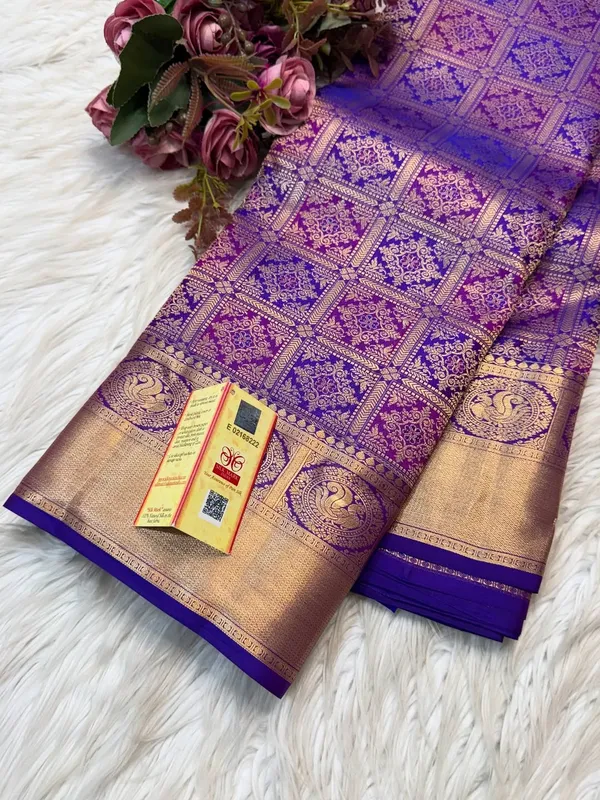 Banarasi_Soft_Silk_ROYAL-BLUE-WINE_Premium-Fancy_Saree_With_Blouse_For_Women