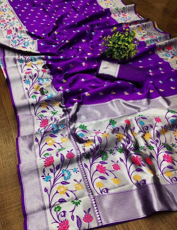 Banarasi_Soft_Silk_PURPLE_Premium-Fancy_Saree_With_Blouse_For_Women