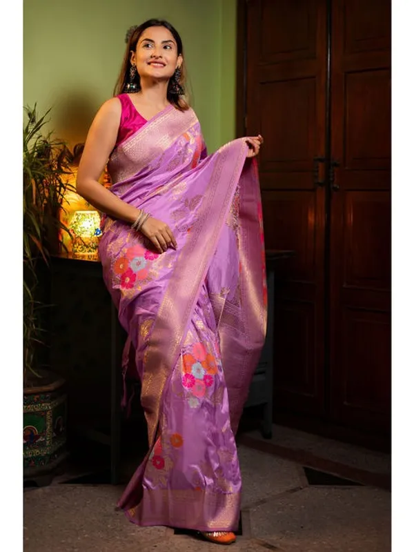 Banarasi_Soft_Silk_PURPLE_Premium-Fancy_Saree_With_Blouse_For_Women