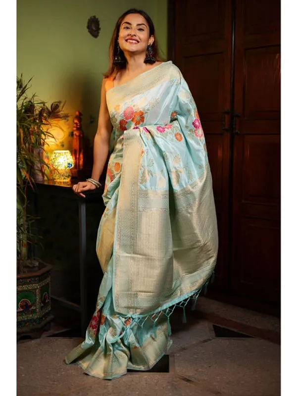 Banarasi_Soft_Silk_SKY_Premium-Fancy_Saree_With_Blouse_For_Women