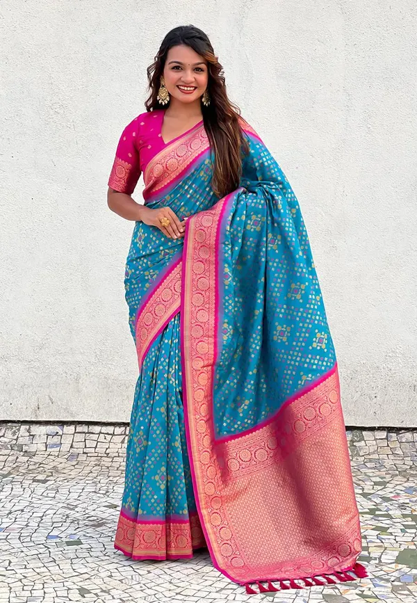 Banarasi_Soft_Silk_SKY-PINK_Premium-Fancy_Saree_With_Blouse_For_Women