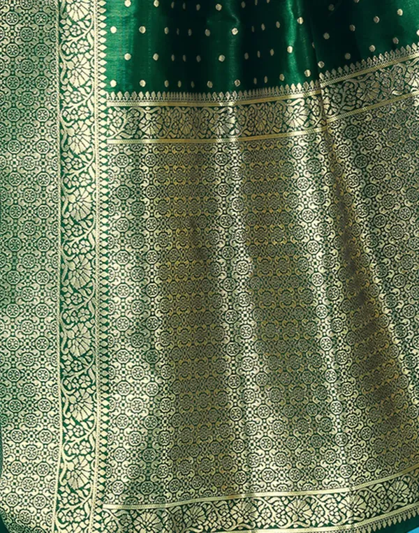 Banarasi_Soft_Silk_Green_Premium-Fancy_Saree_With_Blouse_For_Women