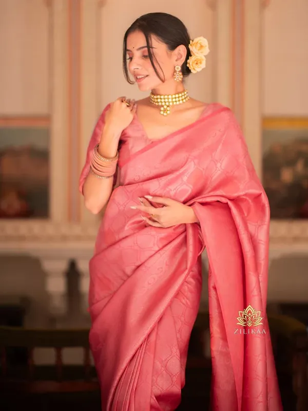 Banarasi_Soft_Silk_LIGHT-PINK_Premium-Fancy_Saree_With_Blouse_For_Women
