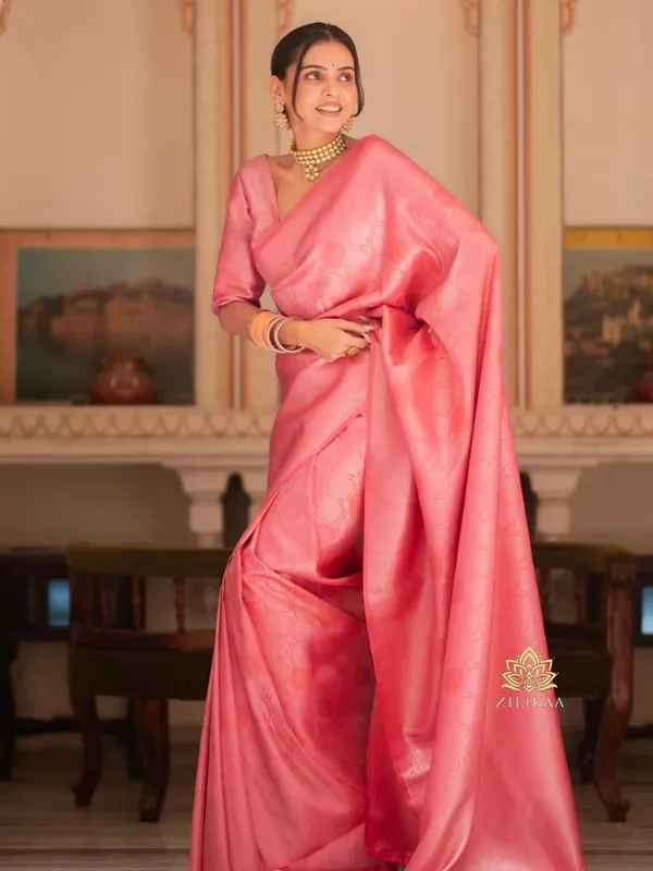 Banarasi_Soft_Silk_LIGHT-PINK_Premium-Fancy_Saree_With_Blouse_For_Women