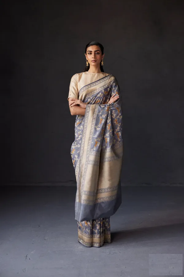 Banarasi_Soft_Silk_GREY_Premium-Fancy_Saree_With_Blouse_For_Women