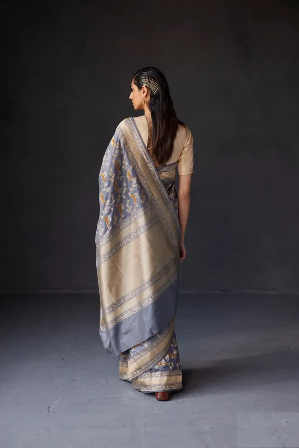 Banarasi_Soft_Silk_GREY_Premium-Fancy_Saree_With_Blouse_For_Women