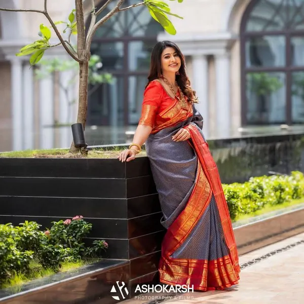Banarasi_Soft_Silk_BLUE-RED_Premium-Fancy_Saree_With_Blouse_For_Women