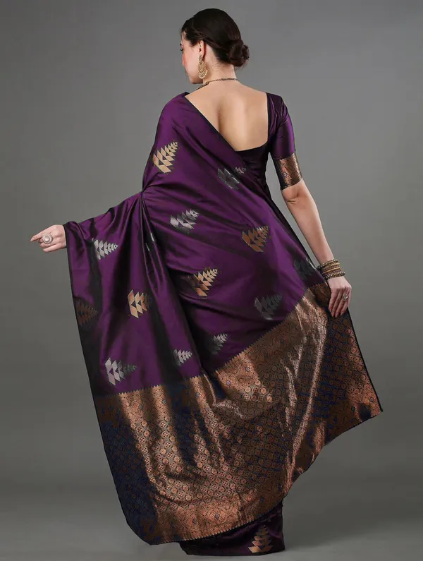 Banarasi_Soft_Silk_PURPLE_Premium-Fancy_Saree_With_Blouse_For_Women