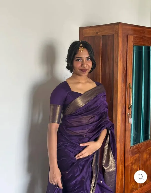 Pure_Soft_Cotton_Wine_Premium-Fancy_Saree_With_Blouse_For_Women