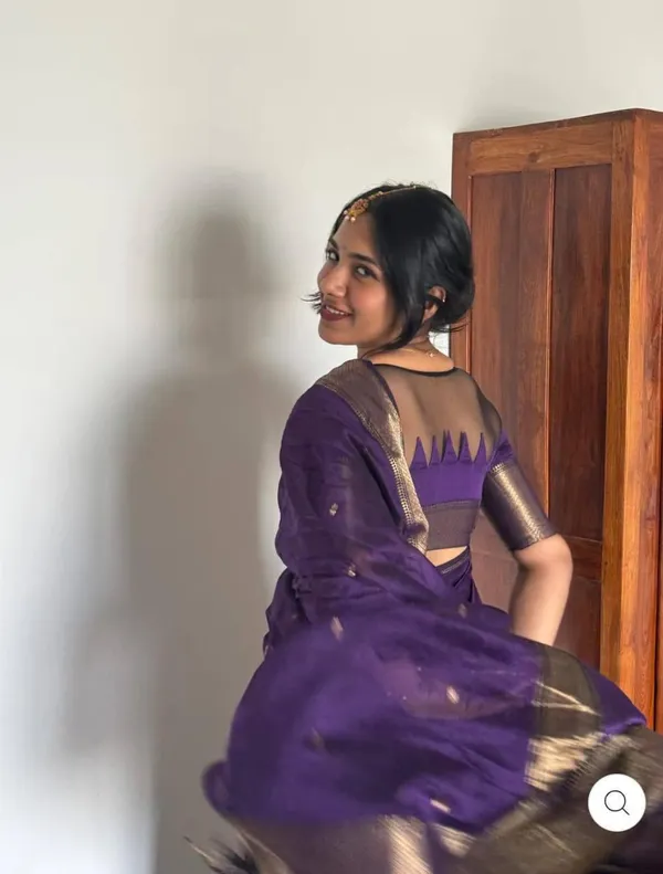 Pure_Soft_Cotton_Wine_Premium-Fancy_Saree_With_Blouse_For_Women