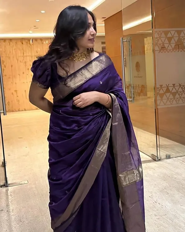 Pure_Soft_Cotton_Wine_Premium-Fancy_Saree_With_Blouse_For_Women