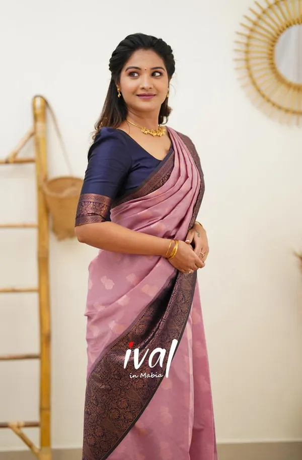 Banarasi_Soft_Silk_PINK-NAVY-BLUE_Premium-Fancy_Saree_With_Blouse_For_Women