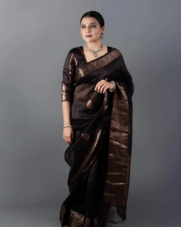 Banarasi_Soft_Silk_COFFEE_Premium-Fancy_Saree_With_Blouse_For_Women