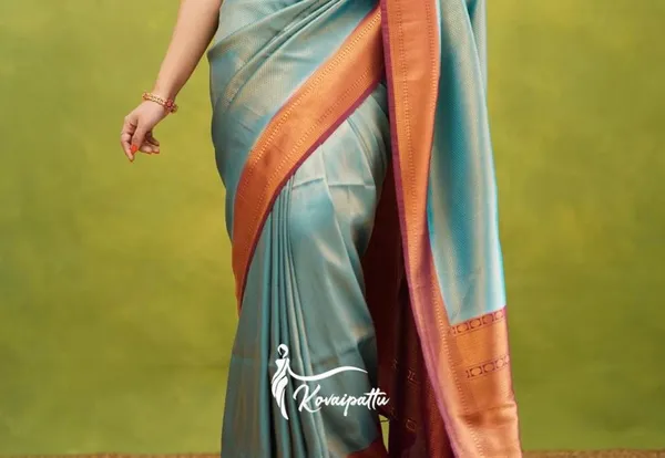 Banarasi_Soft_Silk_SKY-MAROON_Premium-Fancy_Saree_With_Blouse_For_Women
