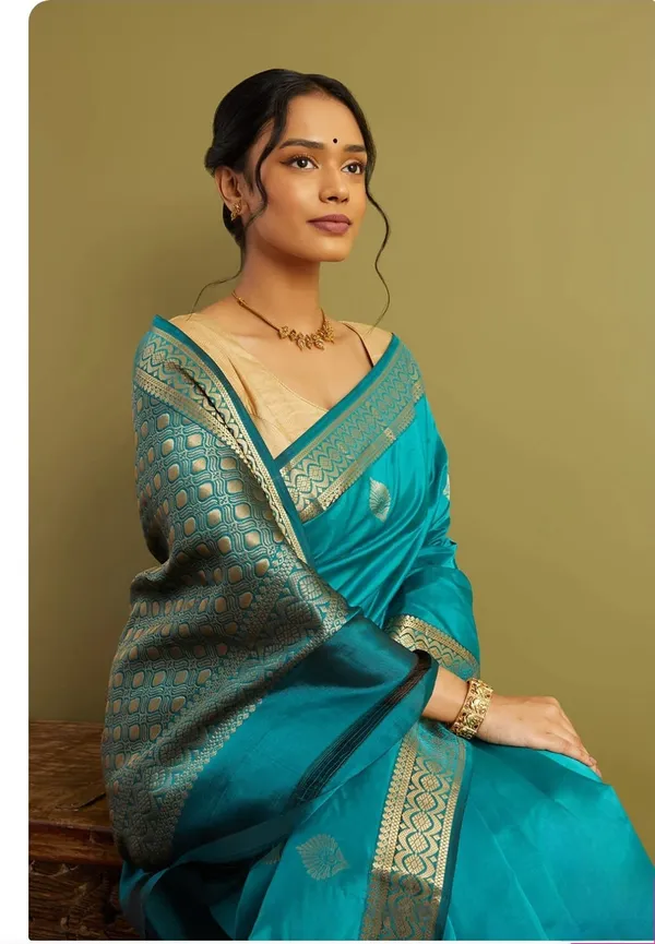 Banarasi_Soft_Silk_SAFFIRE_Premium-Fancy_Saree_With_Blouse_For_Women