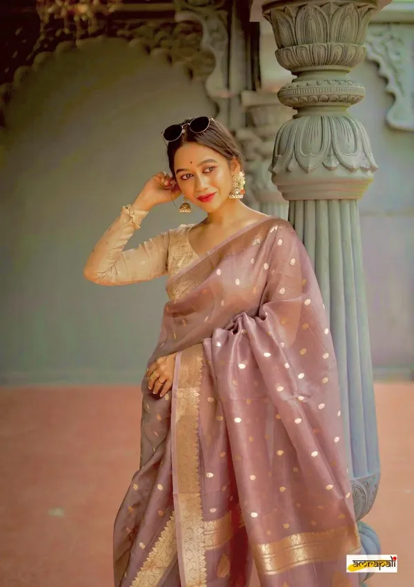 Pure_Soft_Cotton_BABY-PINK_Premium-Fancy_Saree_With_Blouse_For_Women