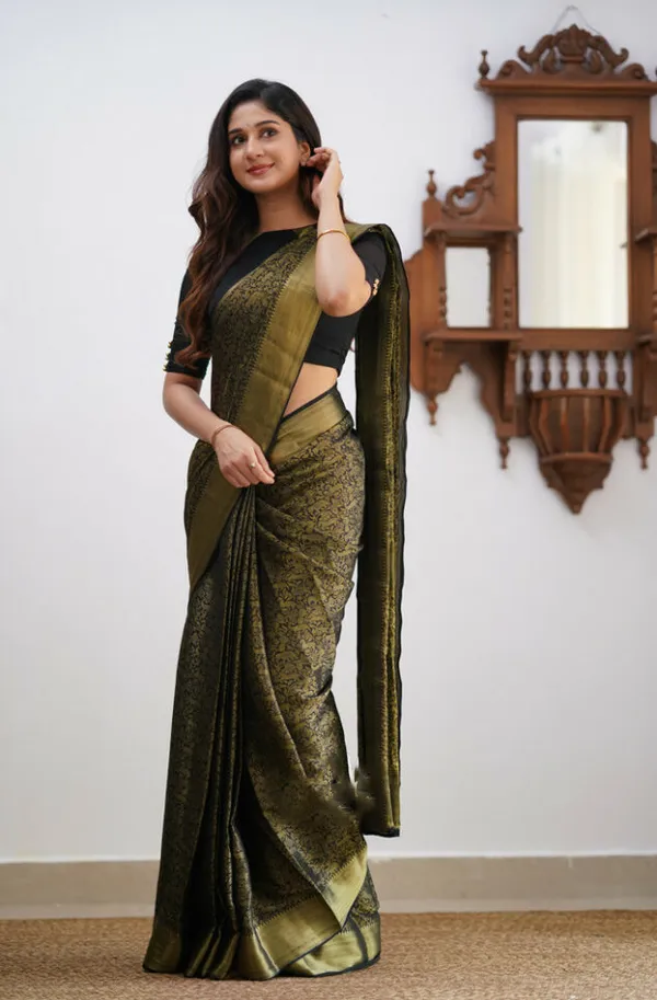 Banarasi_Soft_Silk_BLACK_Premium-Fancy_Saree_With_Blouse_For_Women