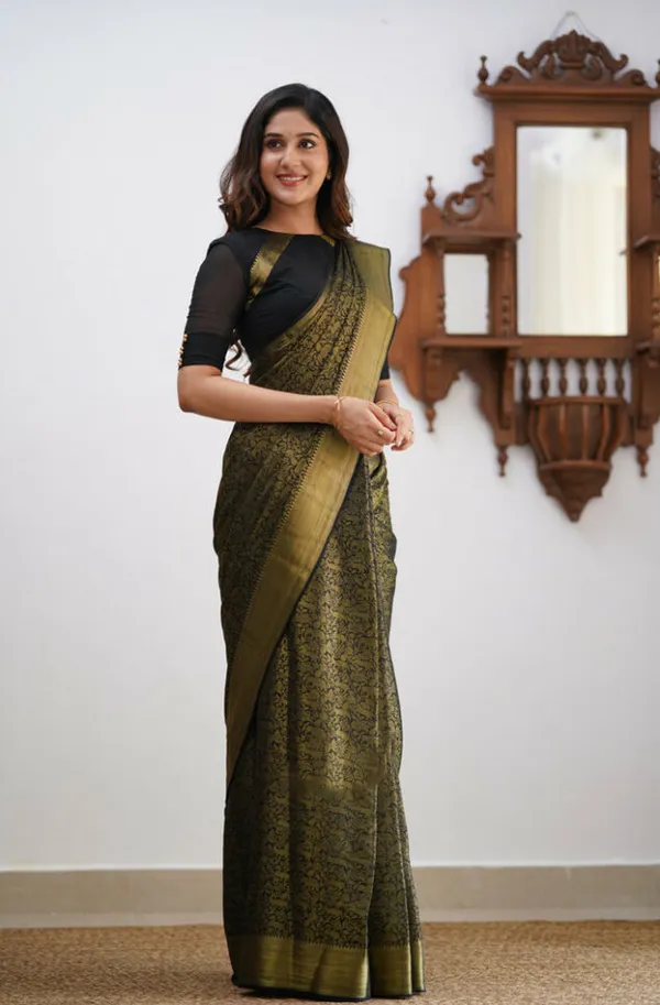 Banarasi_Soft_Silk_BLACK_Premium-Fancy_Saree_With_Blouse_For_Women