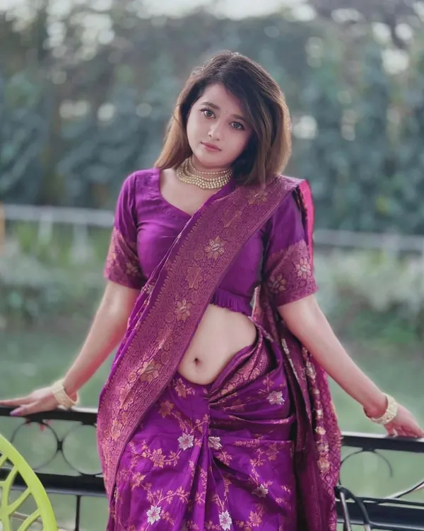 Banarasi_Soft_Silk_WINE_Premium-Fancy_Saree_With_Blouse_For_Women