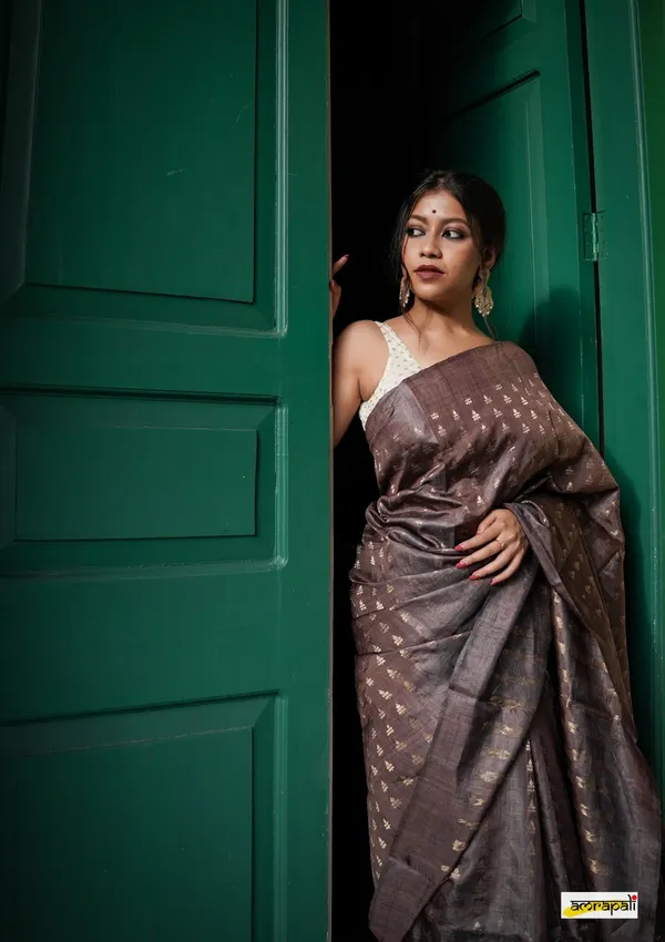 Banarasi_Soft_Silk_COFFEE_Premium-Fancy_Saree_With_Blouse_For_Women