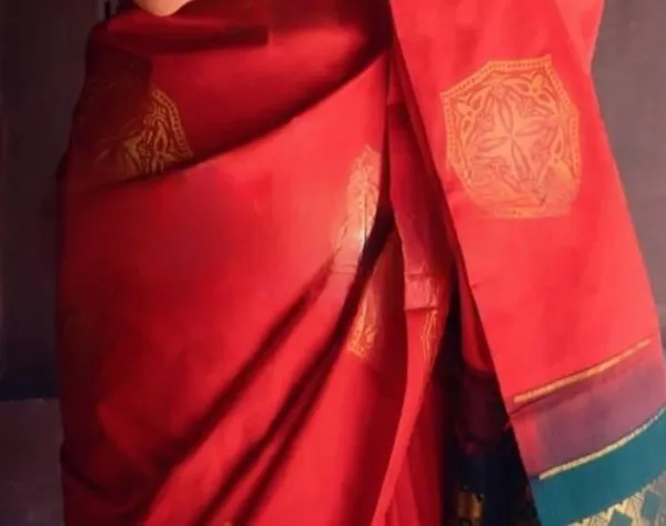 Banarasi_Soft_Silk_RED_Premium-Fancy_Saree_With_Blouse_For_Women