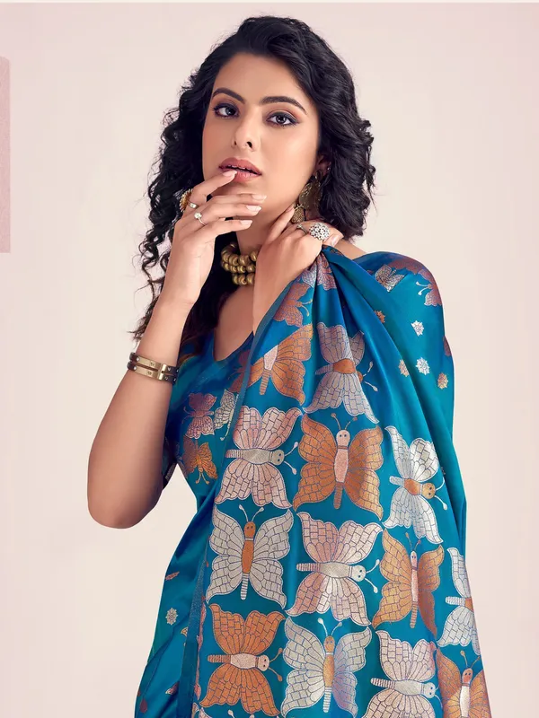 Banarasi_Soft_Silk_SAFFIRE_Premium-Fancy_Saree_With_Blouse_For_Women