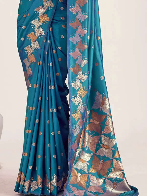 Banarasi_Soft_Silk_SAFFIRE_Premium-Fancy_Saree_With_Blouse_For_Women