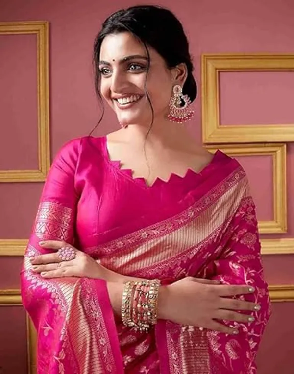 Banarasi_Soft_Silk_Rani_Premium-Fancy_Saree_With_Blouse_For_Women