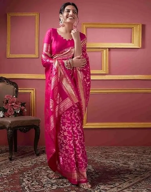 Banarasi_Soft_Silk_Rani_Premium-Fancy_Saree_With_Blouse_For_Women
