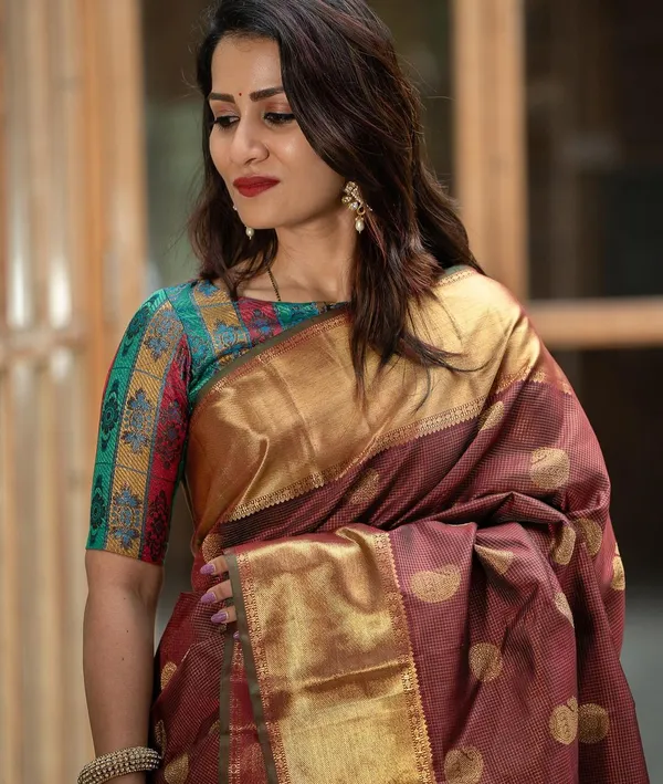 Banarasi_Soft_Silk_COFFEE_Premium-Fancy_Saree_With_Blouse_For_Women