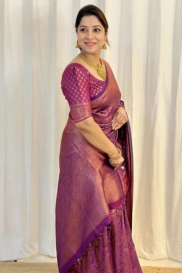 Banarasi_Soft_Silk_WINE_Premium-Fancy_Saree_With_Blouse_For_Women