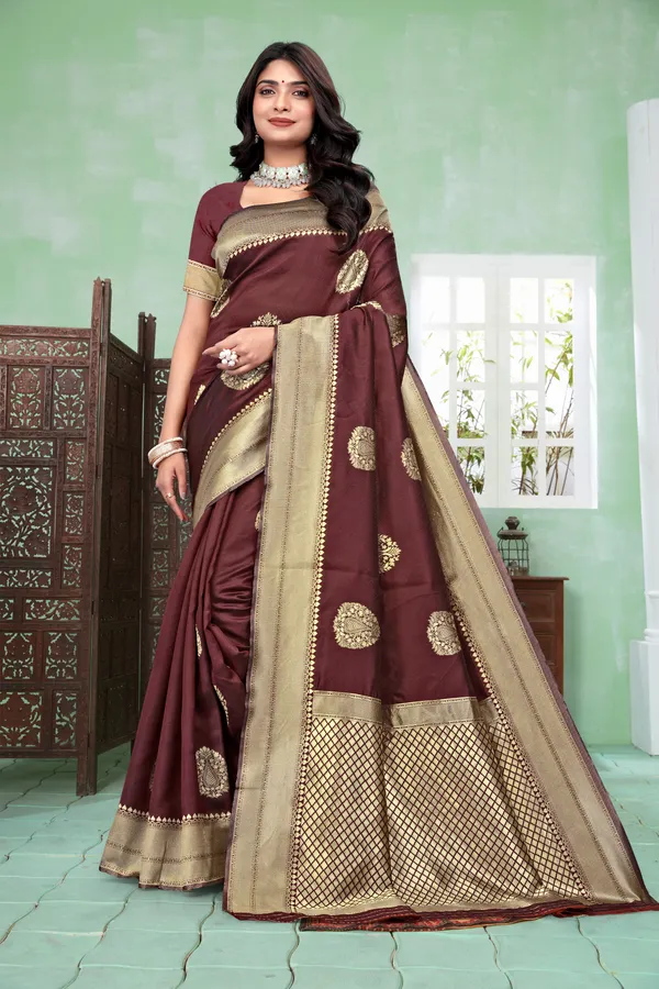 Banarasi_Soft_Silk_Maroon_Premium-Fancy_Saree_With_Blouse_For_Women