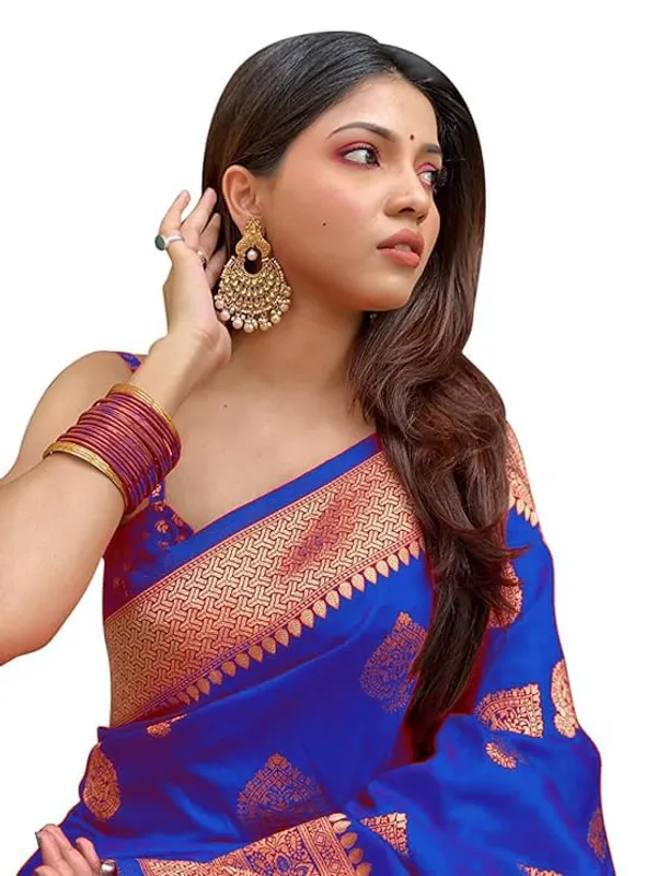 Banarasi_Soft_Silk_Blue_Premium-Fancy_Saree_With_Blouse_For_Women