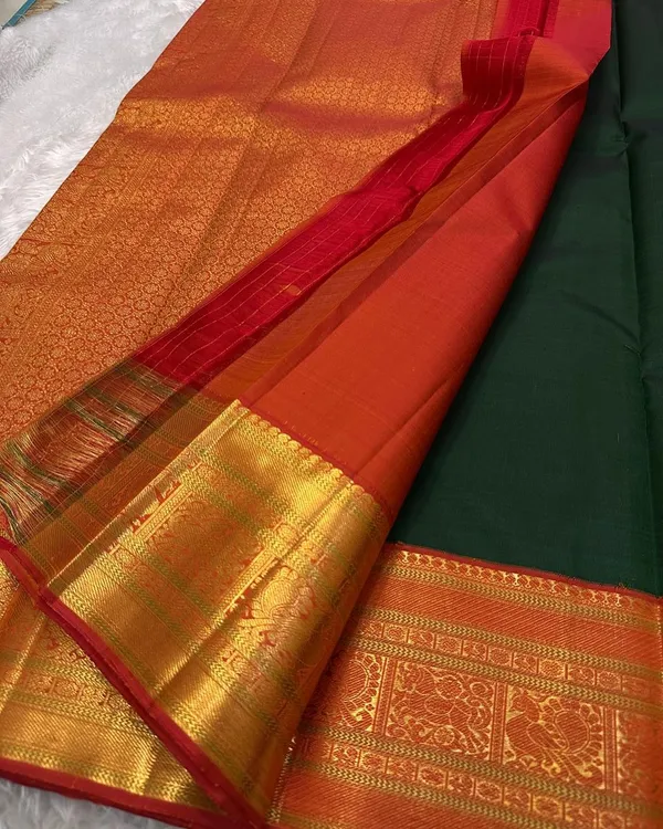 Banarasi_Soft_Silk_GREEN_Premium-Fancy_Saree_With_Blouse_For_Women
