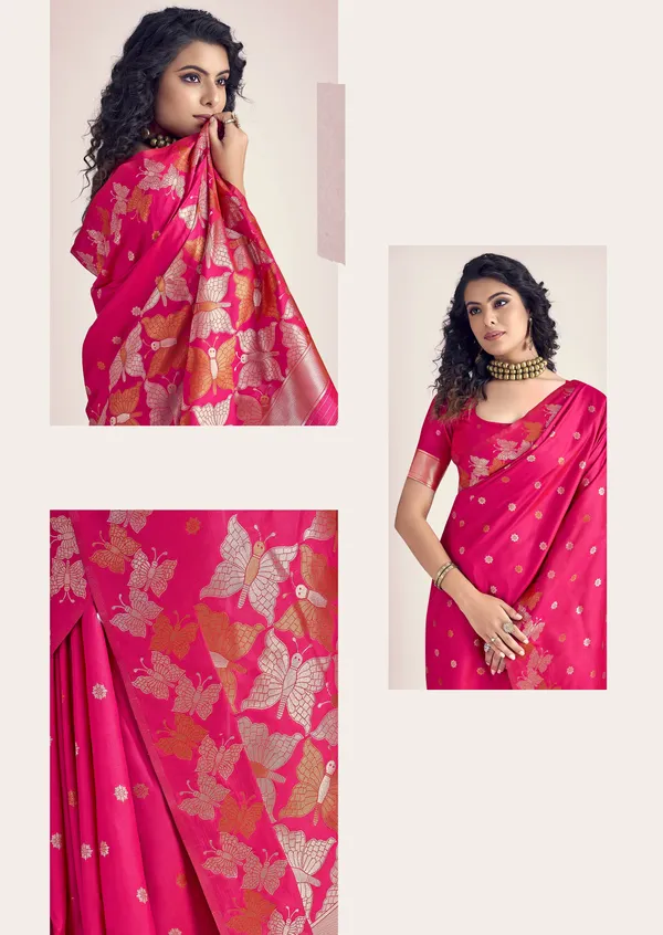Banarasi_Soft_Silk_PINK_Premium-Fancy_Saree_With_Blouse_For_Women