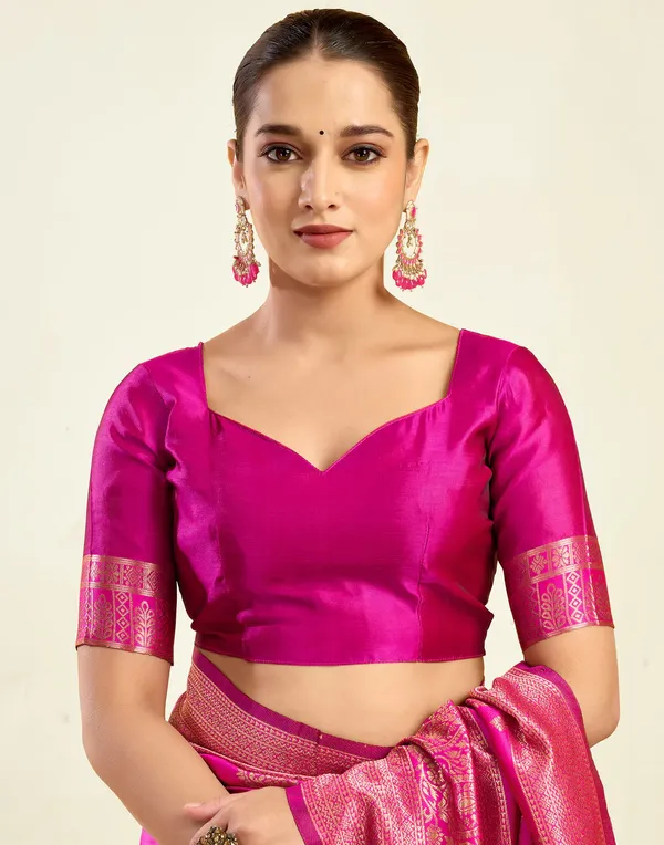 Banarasi_Soft_Silk_Rani_Premium-Fancy_Saree_With_Blouse_For_Women