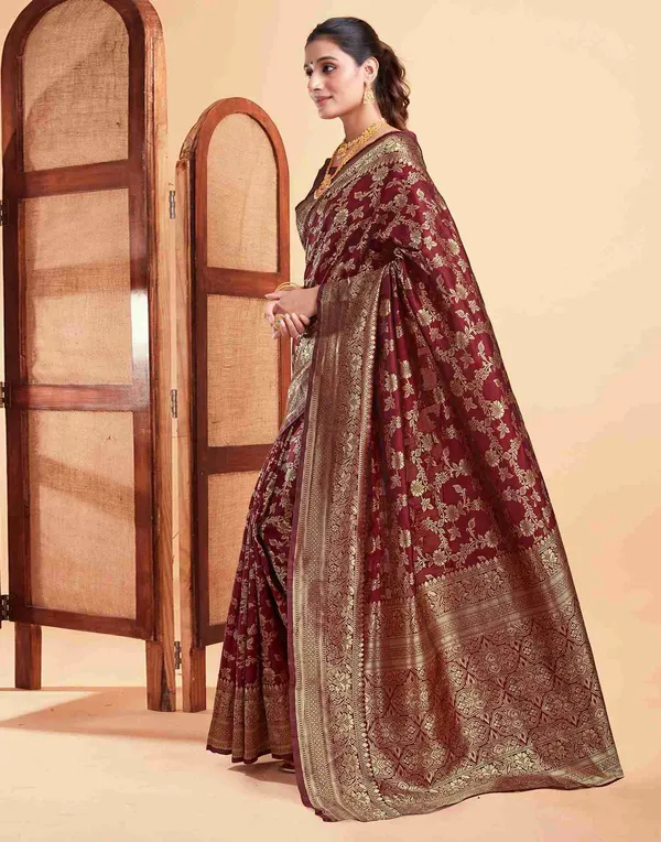 Banarasi_Soft_Silk_Maroon_Premium-Fancy_Saree_With_Blouse_For_Women