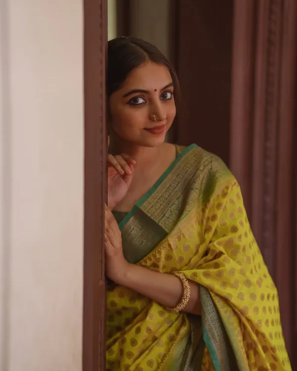 Banarasi_Soft_Silk_YELLOW_Premium-Fancy_Saree_With_Blouse_For_Women