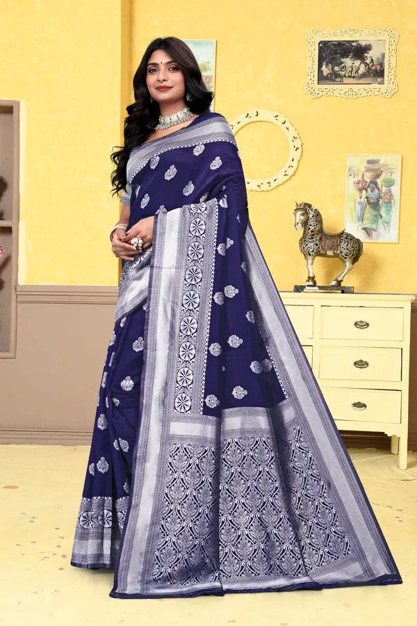Banarasi_Soft_Silk_Blue_Premium-Fancy_Saree_With_Blouse_For_Women