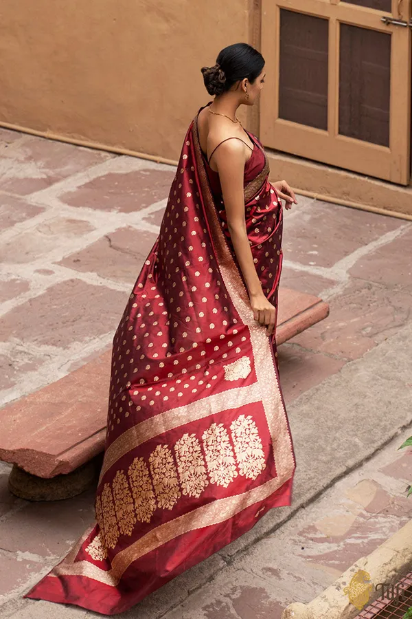 Banarasi_Soft_Silk_MAROON_Premium-Fancy_Saree_With_Blouse_For_Women
