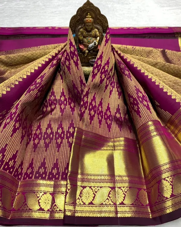 Banarasi_Soft_Silk_WINE_Premium-Fancy_Saree_With_Blouse_For_Women